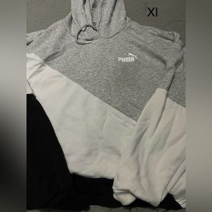 PUMA cropped hoodie XL